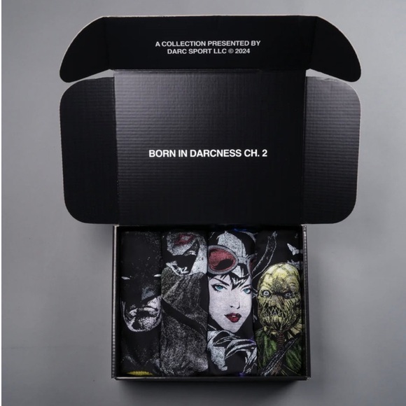 BANE "SIDE BY SIDE" OVERSIZED TEE IN BLACK - Picture 5 of 6